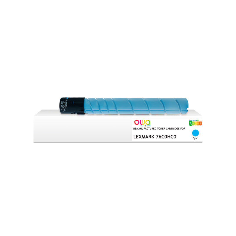 Armor Owa 76C0HC0 Cian Cartucho de Toner Compatible Premium Lexmark