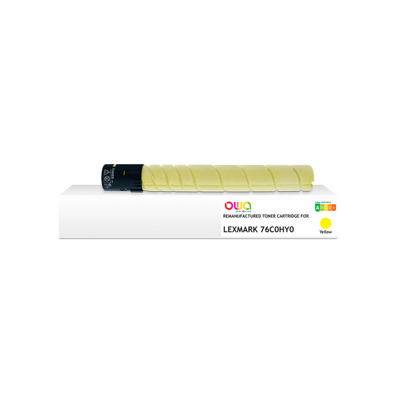 Armor Owa 76C0HY0 Amarillo Cartucho de Toner Compatible Premium Lexmark