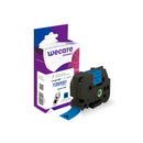 Armor Wecare TZE551 Texto Negro Sobre Fondo Azul Cintas Rotuladora Compatible Premium Brother