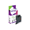 Armor Wecare 45021 S0720610 Texto Blanco Fondo Negro Cinta de Etiquetas Compatible Premium Dymo