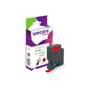 Armor Wecare 45017 S0720570 Texto Negro Fondo Rojo Cinta de Etiquetas Compatible Premium Dymo