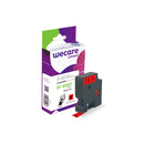 Armor Wecare 40917 S0720720 Texto Negro Fondo Rojo Cinta de Etiquetas Compatible Premium Dymo