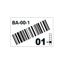 Brother LTZ12075FCB Rollo de etiquetas precortadas para estanterías y estanterías paletizadas con códigos de barras. Color: Blanco. Medidas: 75x110mm, 260 Etiquetas.