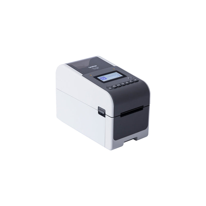 Brother TD-2350D203 Impresora de etiquetas, pulseras y tickets de sobremesa con resolución de 203ppp.