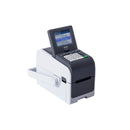 Brother TD-2350DSAH300 Impresora de etiquetas, pulseras y tickets de sobremesa con resolución de 300ppp, pantalla color táctil y asa de transporte. Red cableada, WiFi y Bluetooth.