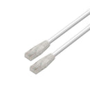 Aisens Cable de Red Latiguillo RJ45 Cat.6 UTP AWG24 - 3.0m - 10/100/1000 Mbit/s - Color Blanco