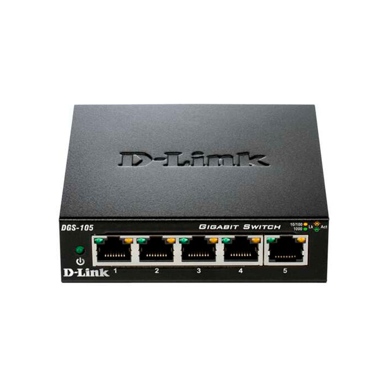 D-Link Switch 5 Puertos Gigabit 10/100/1000 Mbps