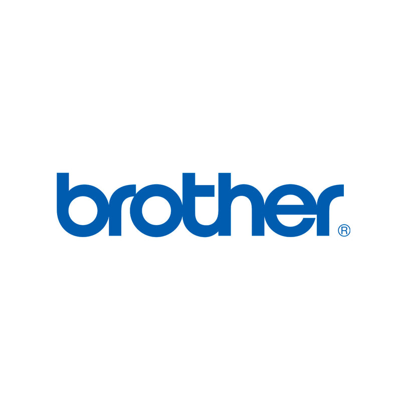 Brother LTZ1I100F0 Rollo continuo de etiquetas de vinilo plastificado y adhesivo permanente. Color: Fluorescente rojo. Medidas: 100mm x 25m.