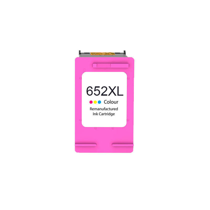 HP 652XL Color Cartucho de Tinta Remanufacturado - Reemplaza F6V24AE