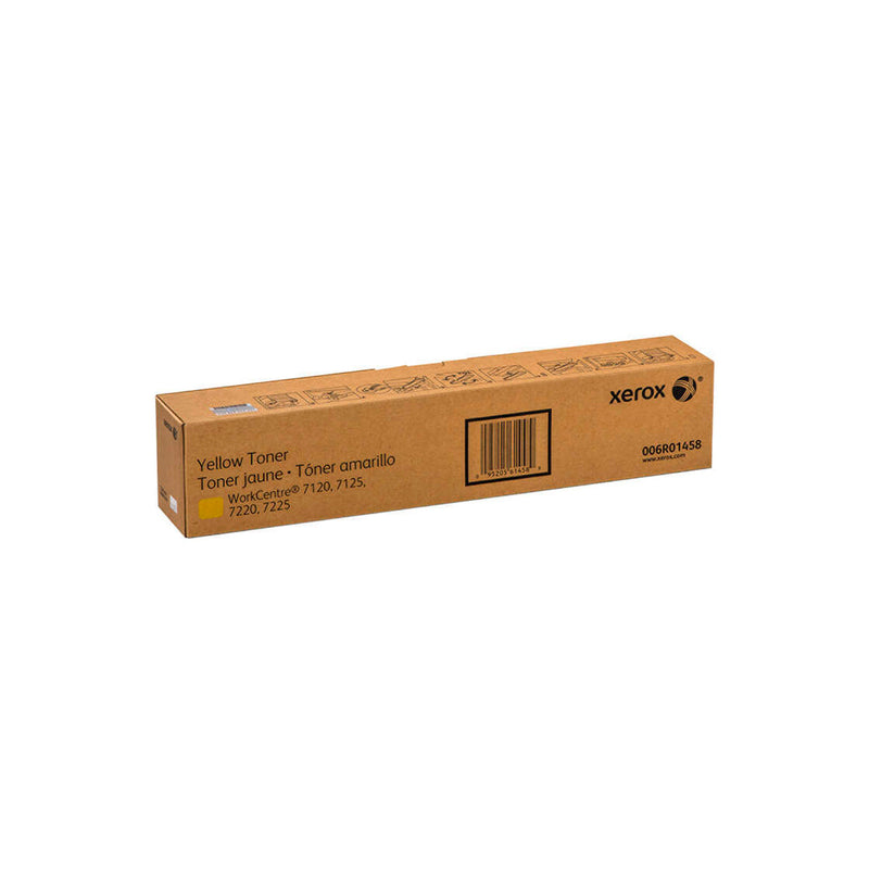 Xerox WorkCentre 7120/7125/7220/7225 Amarillo Cartucho de Toner Original - 006R01458