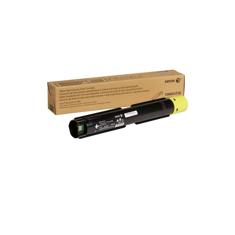 Xerox VersaLink C7000 Amarillo Cartucho de Toner Original - 106R03758
