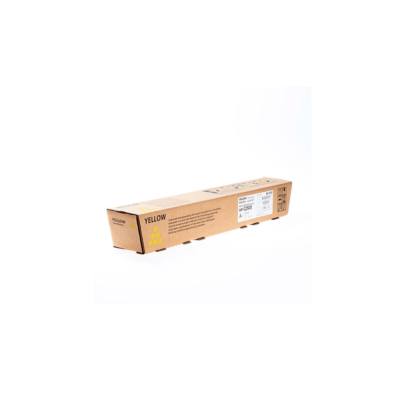 Ricoh Aficio MP-C2503SP/MP-C2003SP/MP-C2011SP Amarillo Cartucho de Toner Original - 841929
