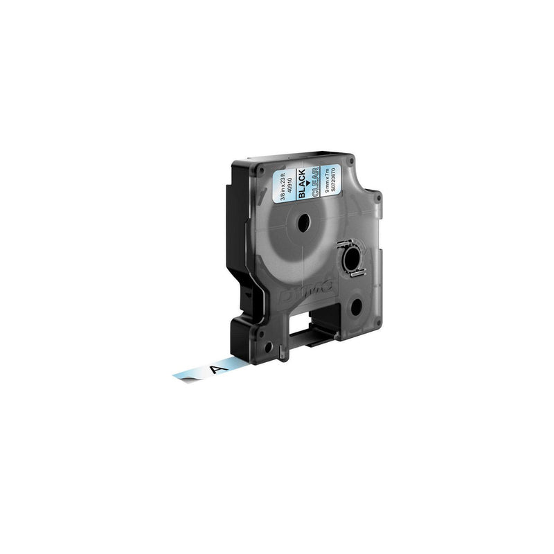 Dymo D1 40910 Cinta de Etiquetas Original para Rotuladora - Texto negro sobre fondo blanco - Ancho 9mm x 7 metros - S0720670