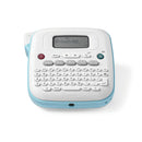 Brother PT-N20 Rotuladora Electronica de Sobremesa Portatil - Pantalla LCD - 3 Tipos de Letra, 15 Marcos y 250 Simbolos - Ancho de Cinta 12mm - Corte de Cinta Manual - Teclado QWERTY - Color Azul/Blanco