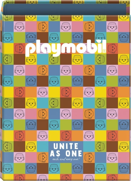 Dohe Playmobil Unite as One Carpeta de 4 Anillas Mixtas de 40mm - Formato Folio - Cubierta en Carton Forrado Plastificado