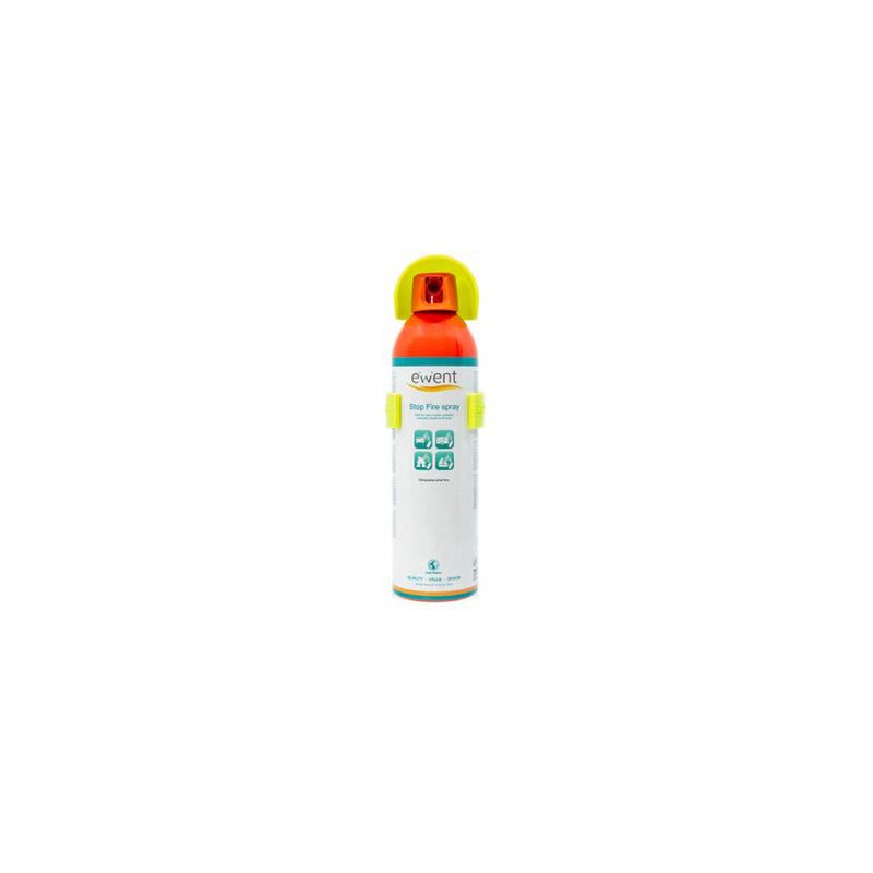 Ewent Spray Extintor para Pequeños Fuegos - Ideal para Automoviles, Camiones, Autocaravanas etc... - Certificado A, B, C y E