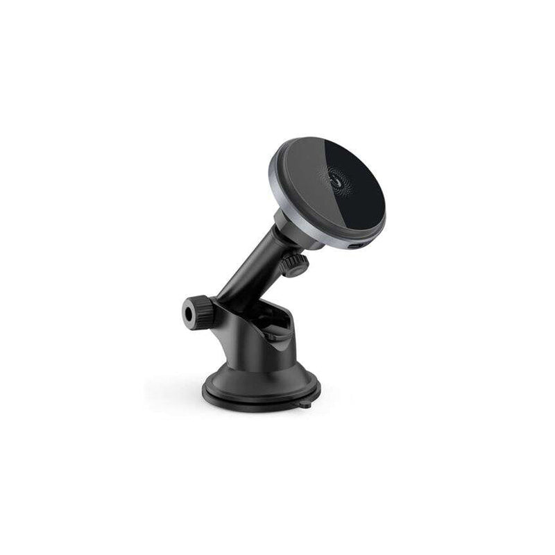 XO Cargador Inalambrico Magnetico - Carga QI hasta 15W - Deteccion de Objetos Metalicos - Color Negro