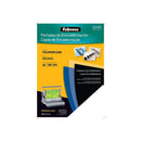 Fellowes Pack de 100 Portadas de Polipropileno A4 - 500 Micras - Acabado de Calidad - Color Negro