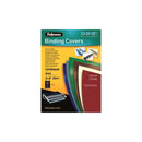 Fellowes Pack de 25 Portadas de Carton Simil Piel Delta Cuero A4 - 250 gr - Color Negro