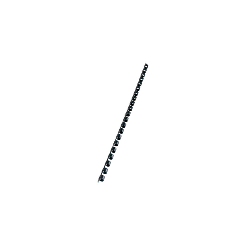 GBC Combbind Pack de 100 Canutillos Encuadernacion 6mm - Duradero y Resistente - Color Negro