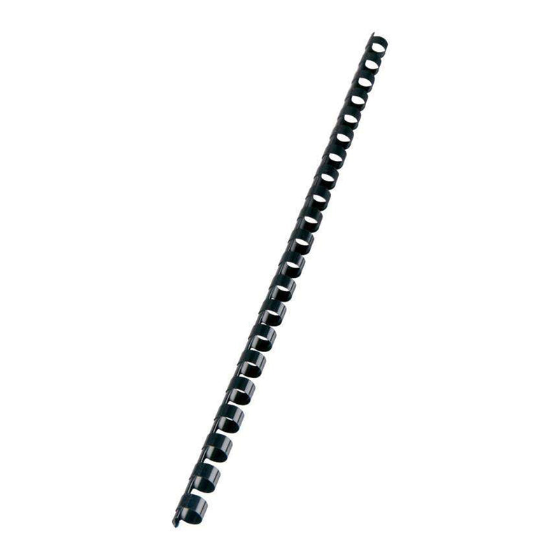GBC Combbind Pack de 100 Canutillos Encuadernacion 10mm - Duradero y Resistente - Color Negro