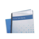 GBC Tapas Polyclearview para Encuadernacion - A4, 800 Micras - Transparentes y Mates - Color Transparente