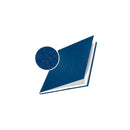 Leitz Pack de 10 Tapas Rigidas Impressbind 3,5mm - Capacidad para 15-35 Hojas A4 - Encuadernacion de Alta Calidad - Superficie de Lino Lacada - Papel Blanco sin Acido - Color Azul