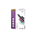 Fellowes Pack de 100 Fundas para Plastificar Brillo A5 - 80 Micras - Alta Calidad - Transparente