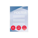 GBC Paquete de 100 Carteras Plastificacion A3 con Brillo - Alta Calidad - Esquinas Redondeadas - 80 Micras - Transparente