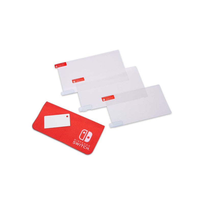 PowerA Pack de Protectores de Pantalla Antireflejos para Nintendo Switch