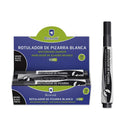 Bismark Rotulador para Pizarra 3mm - Punta Fina - Tinta de Secado Rapido - Facil de Borrar - Color Negro