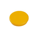 Dahle 95532 Pack de 10 Imanes para Pizarra Blanca - Diametro de 32mm - Color Amarillo