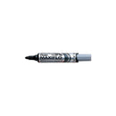 Pentel Maxiflo Rotulador para Pizarra Blanca - Regulacion del Flujo de Tinta - Punta Redonda - Ancho de Linea 2,5mm - 50% de Materiales Reciclados - Color Negro