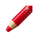 Stabilo MARKdry Marcador para Pizarra - Mina XXL de 10mm - Madera 100% Certificada PRFC - Color Rojo