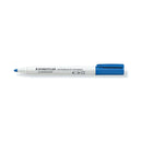 Staedtler Lumocolor 341 Marcador para Pizarra Blanca - Punta Biselada 1 - 2mm Aprox - Secado Rapido - Color Azul