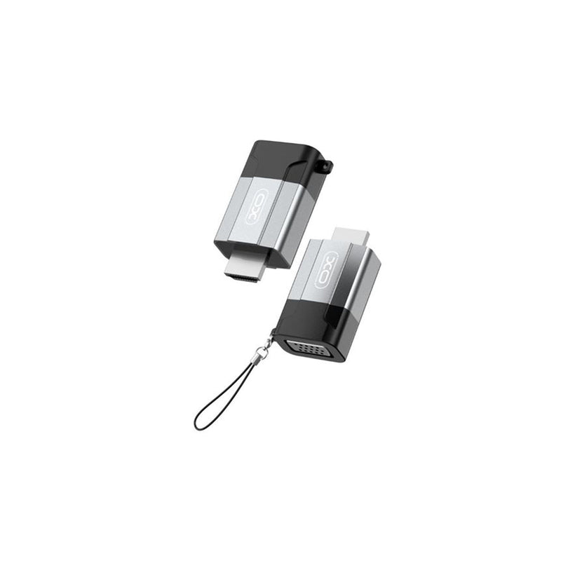XO Adaptador HDMI - Soporta hasta 1080P - Aluminio - Color Negro