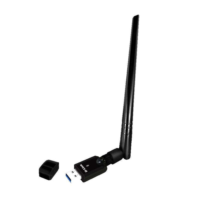 D-Link DWA-185 Adaptador USB WiFi Doble Banda AC1200 - USB 3.0 - Tecnologia MU-MIMO