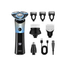 XO CF32 Afeitadora Electrica Recargable - IPX6 - 10 Accesorios - Autonomia hasta 1h - Color Negro