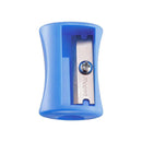 Maped Vivo Sacapuntas de Plastico con 1 Orificio - Cuchilla de Acero Afilada y Resistente - Colores Surtidos