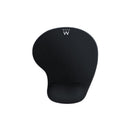 Ewent Alfombrilla de Raton de Gel con Reposamuñecas - 240x21x212mm - Color Negro