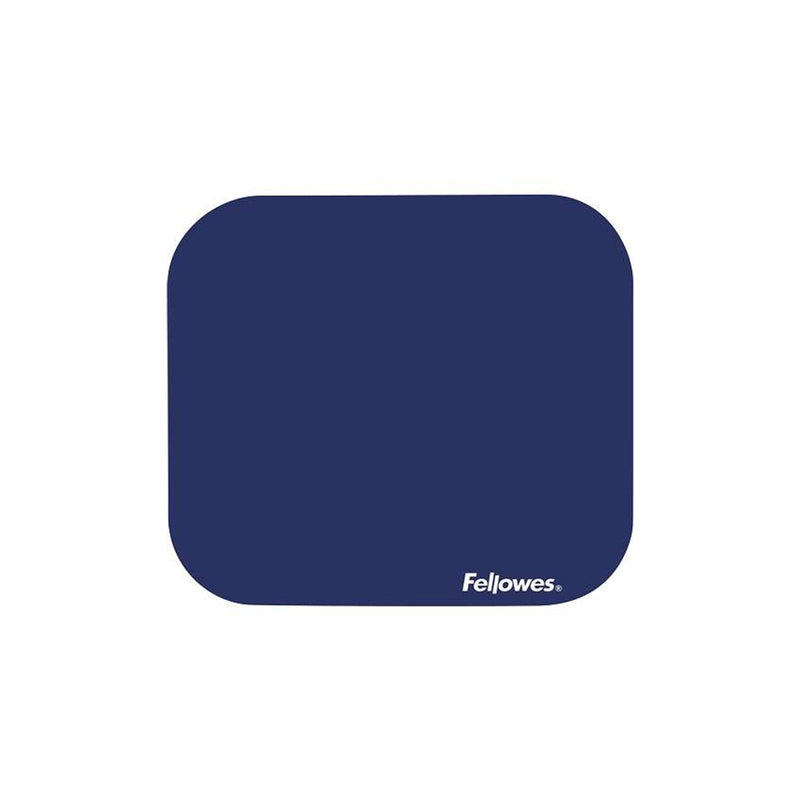 Fellowes Alfombrilla Premium - Base de Goma Antideslizante - Superficie de Poliester - 23.2x19.9cm - Color Azul