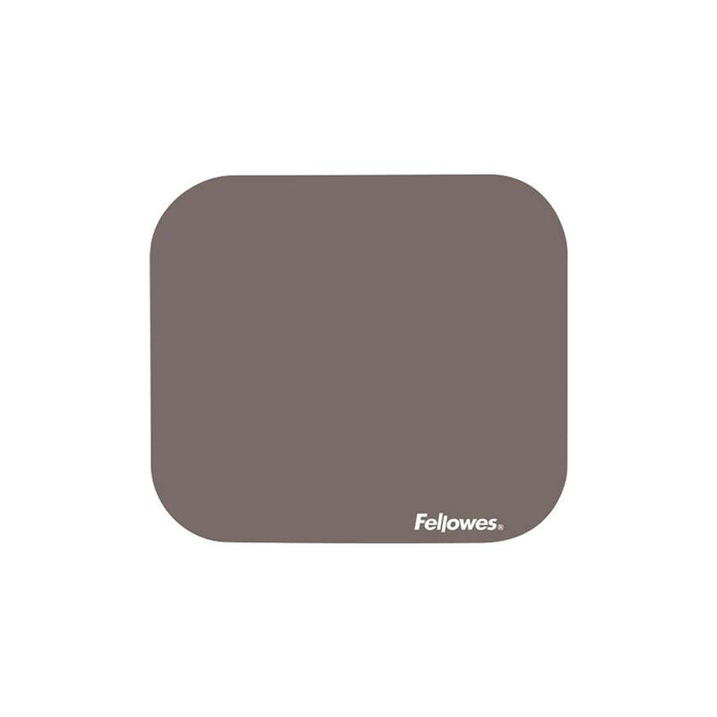 Fellowes Alfombrilla Premium - Base de Goma Antideslizante - Superficie de Poliester - 23.2x19.9cm - Color Gris