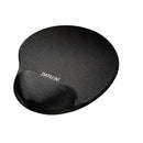 Esselte Dataline All in One Alfombrilla con Reposamuñecas Relleno de Gel - Medidas 300x260x35mm - Lycra Lavable - Base Antideslizante - Control del Raton Mejorado - Color Negro