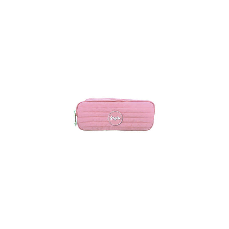 Dohe Serie Pastel Portatodo Doble - Cierre de Cremallera - Color Rosa Pastel