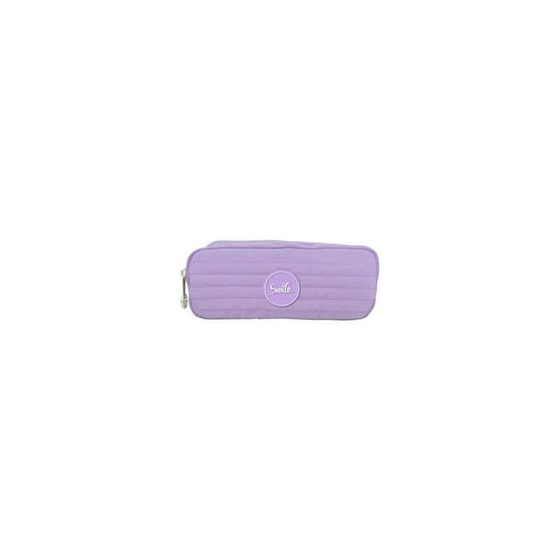 Dohe Serie Pastel Portatodo Doble - Cierre de Cremallera - Color Morado Pastel