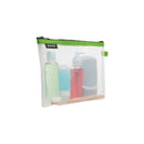Leitz WOW Bolsa Porta-Todo Resistente al Agua - Tamaño 170x6x240mm - Material EVA, Lavable y Duradero - Cierre de Cremallera - Color Verde/Transparente