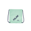 Milan Serie 1918 Bolsa/Mochila de Tiras Grande - Tejido 'ripstop' Ligero y Resistente - Medidas 34x42x0.7cm - Color Verde