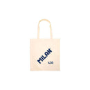 Milan Serie 1918 Tote Bag Bolsa de Tela - Tamaño  50x38x41cm - Asa Larga 27cm - Tejido 'ripstop' - Color Beige