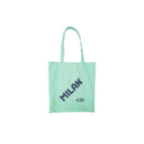 Milan Serie 1918 Tote Bag Bolsa de Tela - Tamaño  50x38x41cm - Asa Larga 27cm - Tejido 'ripstop' - Color Verde
