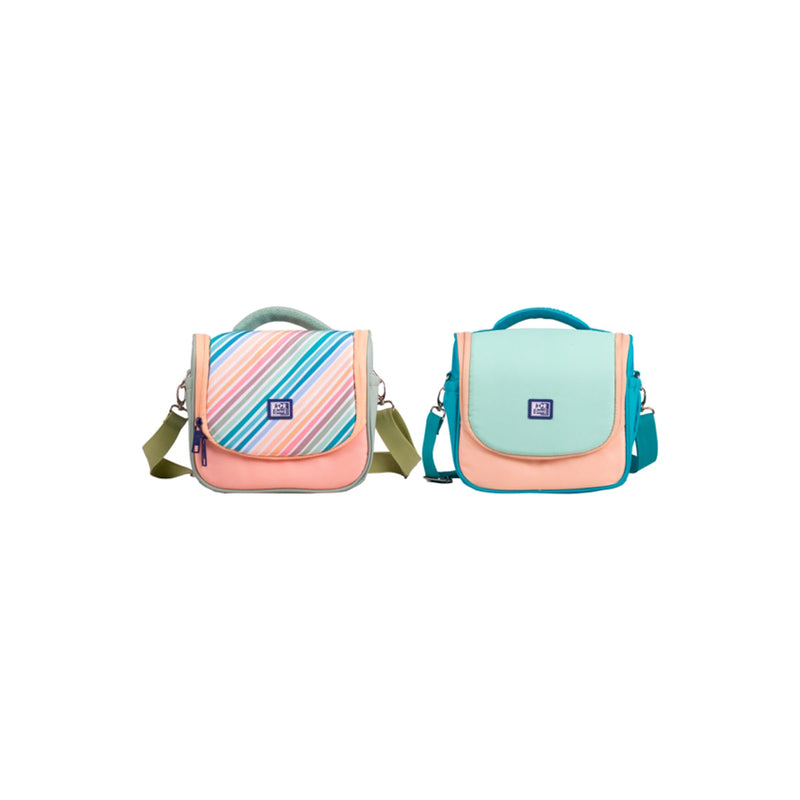 Oxford Bolsa Isotermica Porta Alimentos Colorblock - Poliester Reciclado RPET - Capacidad de 8L - Disponible en 2 Modelos
